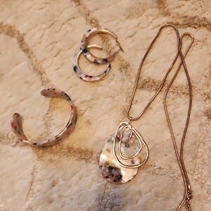 Elegant Multicolor Jewelry Set
